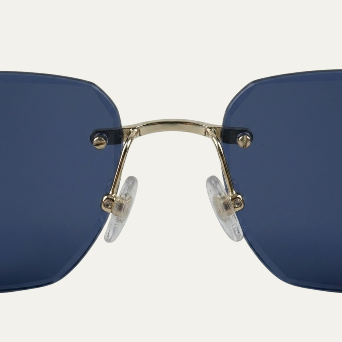 Rimless Gradient Sunglasses Men