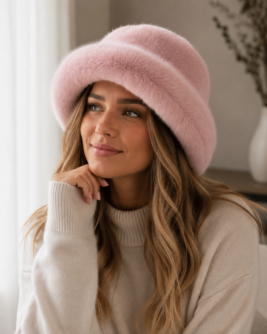 Women's Faux Fur Winter Hat