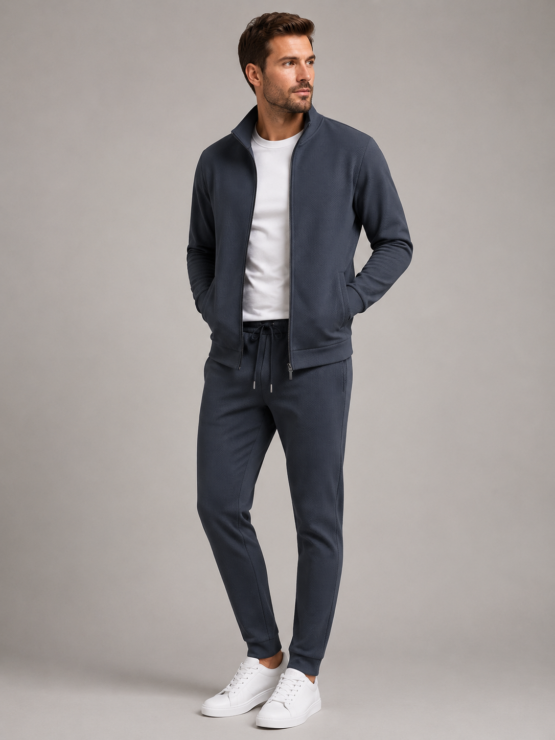 Men's Training Set with Jacket and Joggers