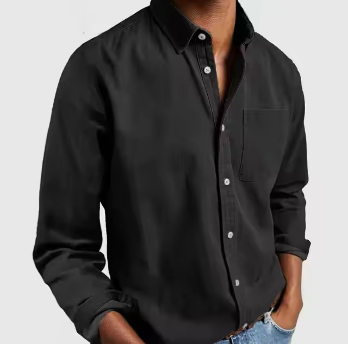 Men's knitted zip cardigan with smooth even texture and regular fit