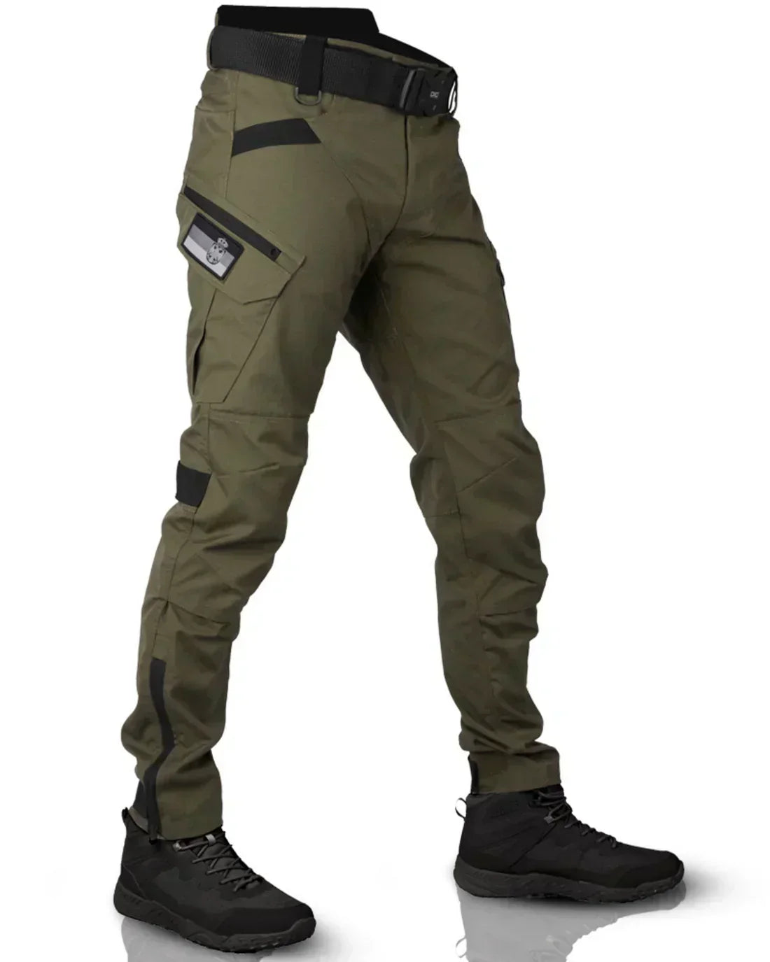 Men's reinforced cargo trousers with belt  Taktiska byxor